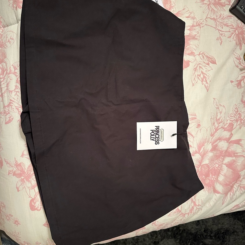 Princess Polly Black skirt with built in shorts
